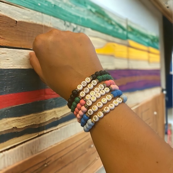 Evolving Always Jewelry - - Handmade Beaded Positivity Statement